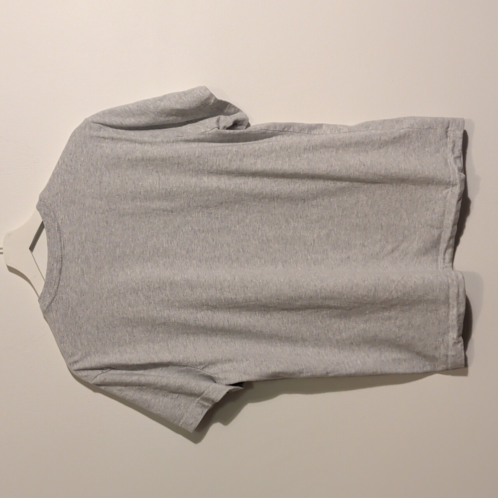 SKIMS men's crewneck short sleeve tee - heather gray - size large - Picture 7 of 9
